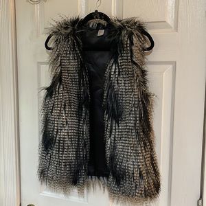 Faux Mink Fur Vest